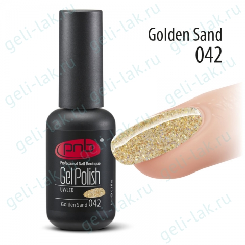 Гель-лак PNB 042 Golden Sand цвет 42 