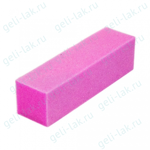 Баф шлифовочный упаковка 14 штук  цвет Розовый 