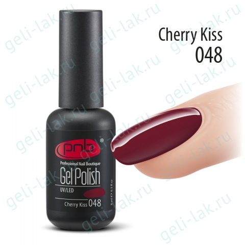 Гель-лак PNB 048 Cherry Kiss цвет 48 