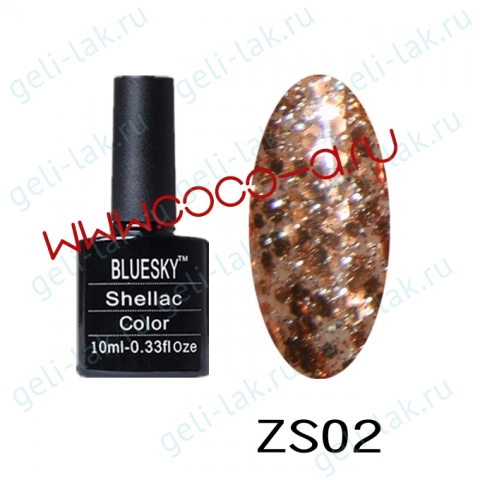 Shellac BLUESKY серия ZS цвет 2 