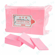 Салфетки безворсовые жесткие цвет розовый 1000 шт.