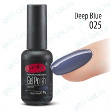 Гель-лак PNB 025 Deep Blue цвет 25 