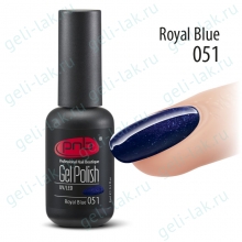 Гель-лак PNB 051 Royal Blue цвет 51 