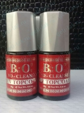 B.O  NO-CLEANSE      UV  TOPCOAT арт. 18g  eNetwt.0.6 oz.